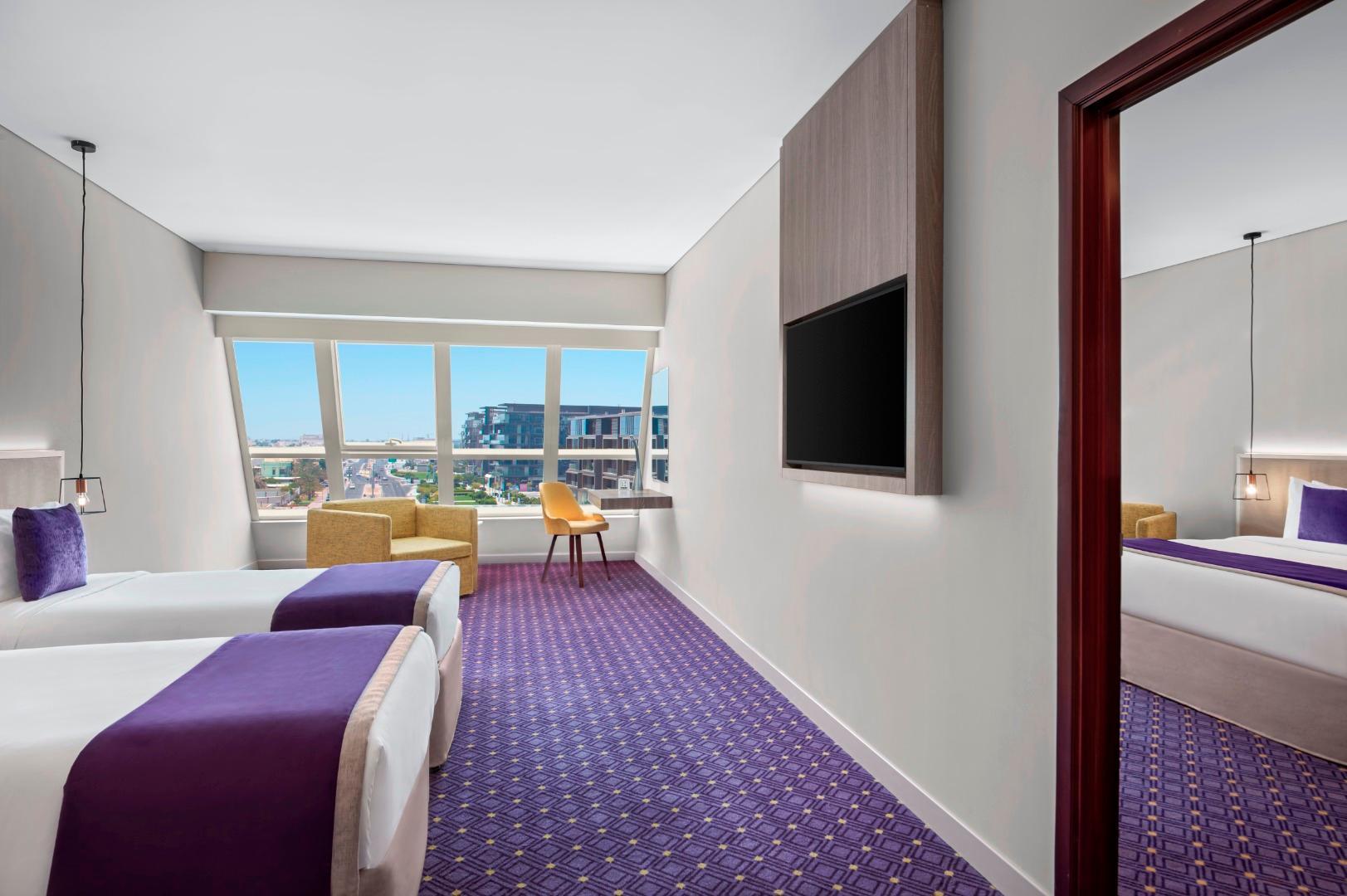 Leva Hotel Mazaya Centre Dubaj Zewnętrze zdjęcie