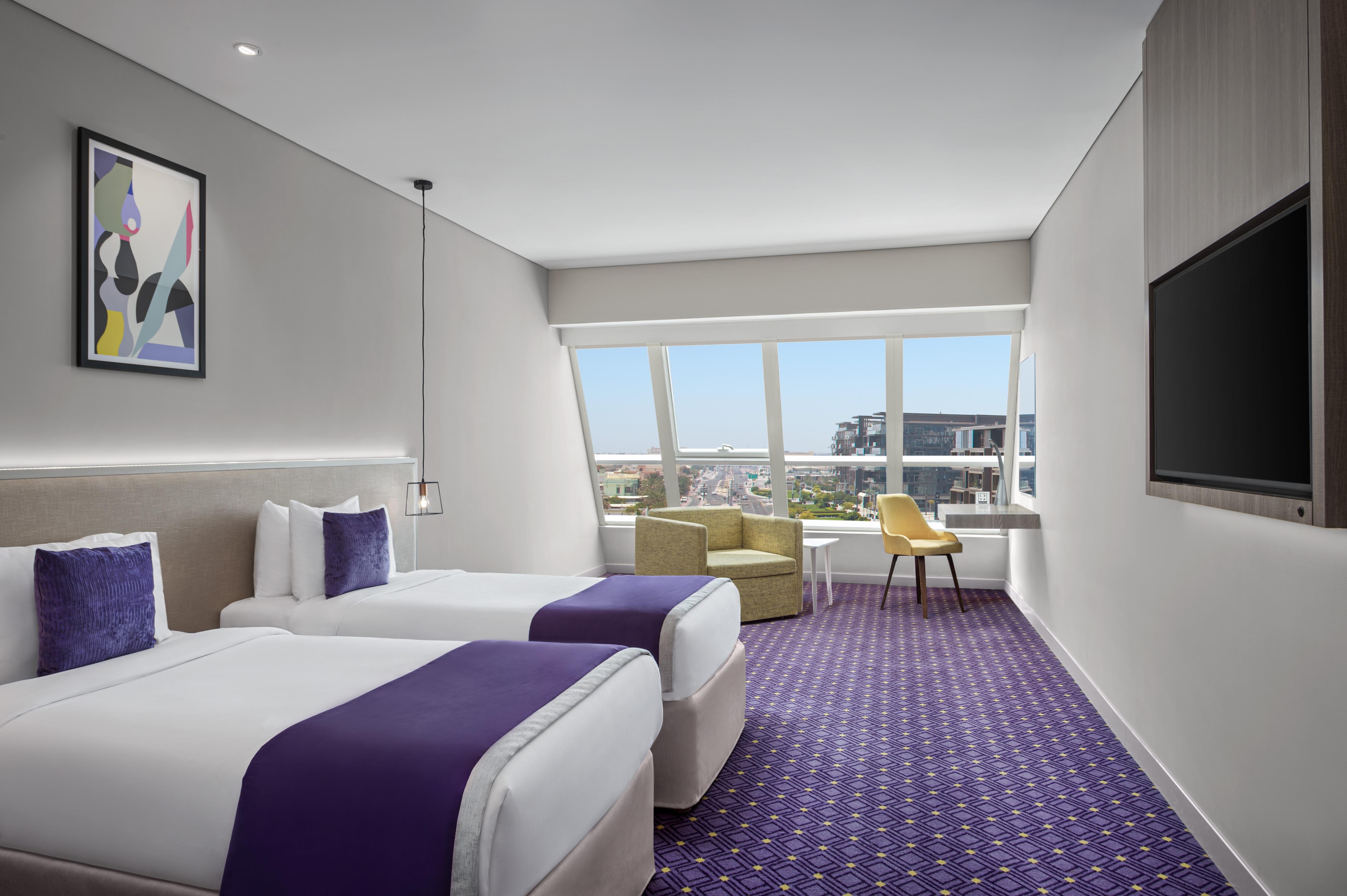 Leva Hotel Mazaya Centre Dubaj Zewnętrze zdjęcie