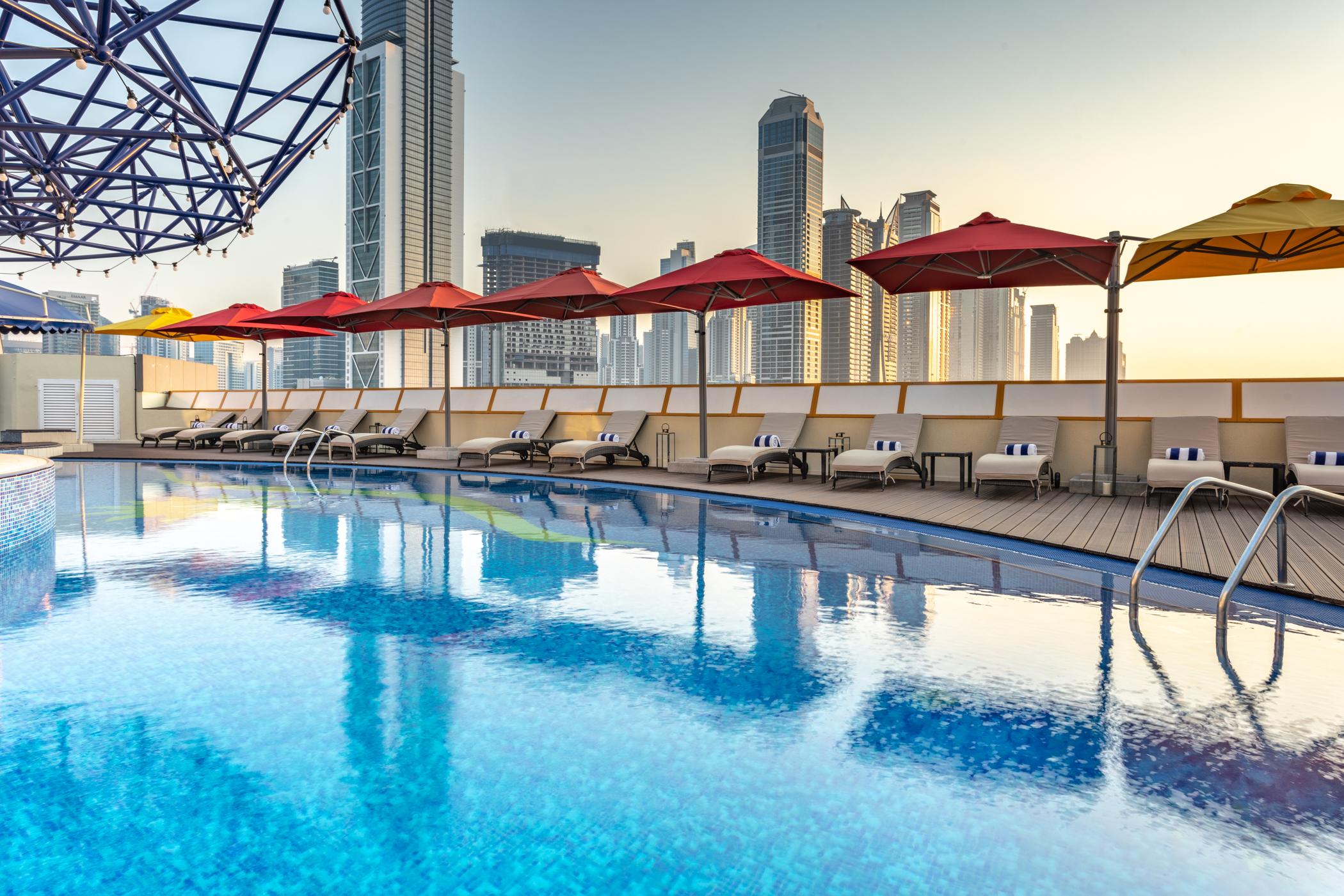Leva Hotel Mazaya Centre Dubaj Zewnętrze zdjęcie