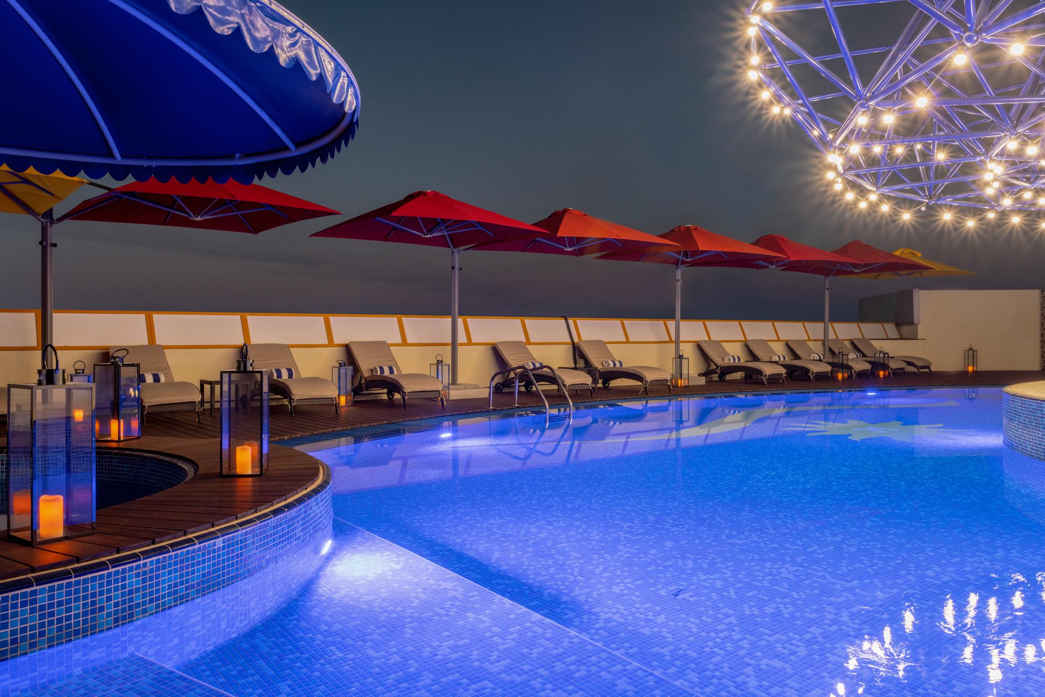 Leva Hotel Mazaya Centre Dubaj Zewnętrze zdjęcie