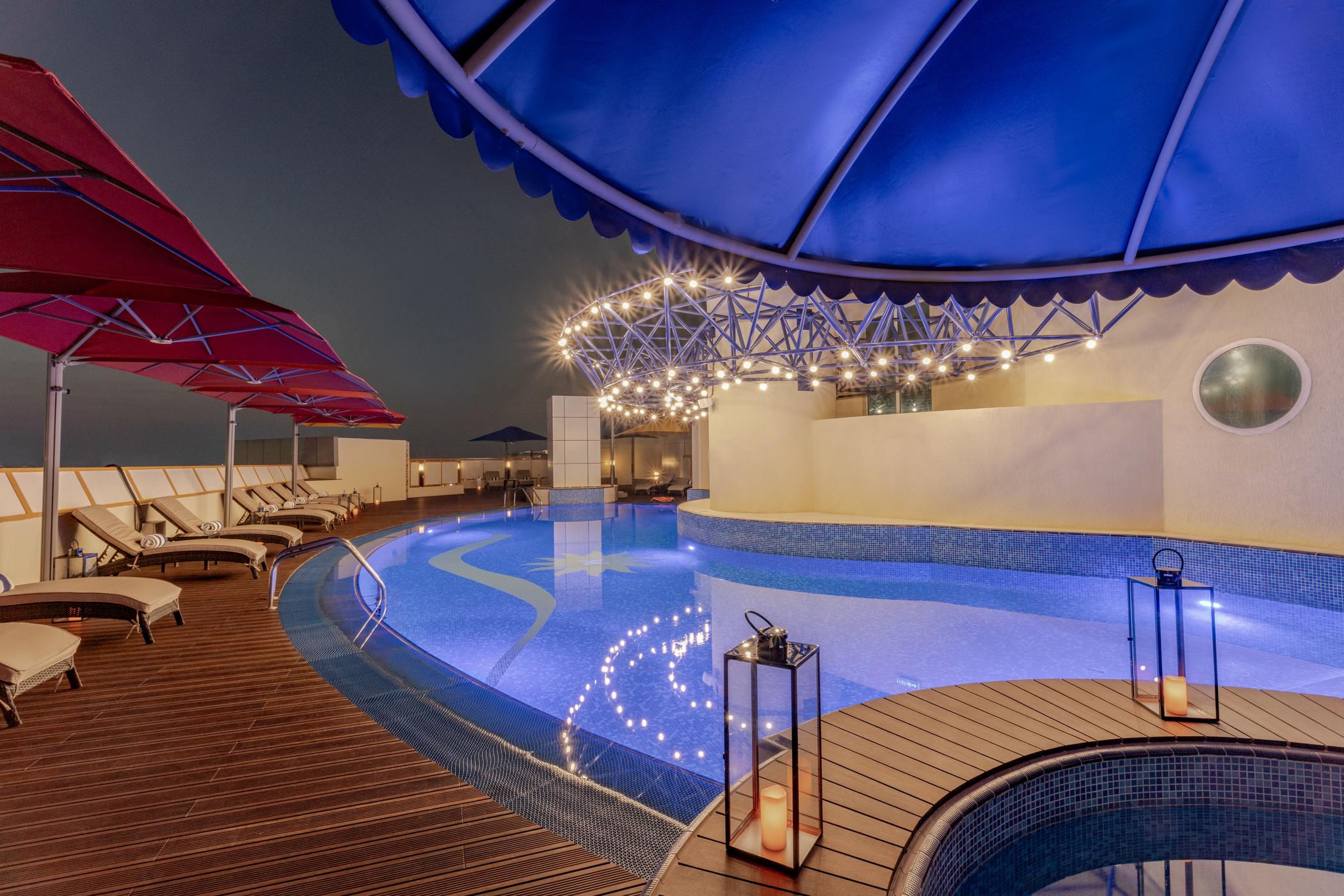 Leva Hotel Mazaya Centre Dubaj Zewnętrze zdjęcie